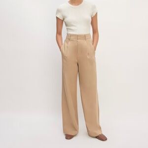 Everlane The Draper Pleated Pant in Buttersmooth, Size Small